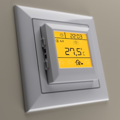 Настенный блок управления и контроля температуры напольного отопления