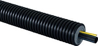 Uponor Ecoflex Supra Standard труба с желтым кабелем 40x3,7/90