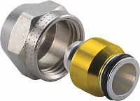 Uponor Uni-X зажимной адаптер MLC 25-3/4"BP Евроконус