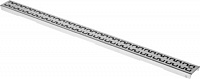 Декоративная решетка royal для душевого канала TECEdrainline, номинальная длина 1500 мм, сатин