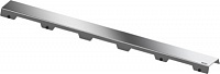 Декоративная панель steel II для душевого канала TECEdrainline, номинальная длина 1500 мм, сатин