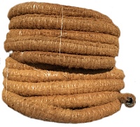 Труба дренажная гофрированная однослойная 110 PE в фильтре из кокосового волокна
