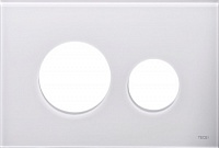 Лицевая панель TECEloop, стекло, цвет - белый (EMCO)