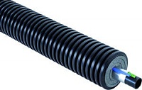 Uponor Ecoflex Supra Plus труба 25x2,3/68 с двумя кабелями