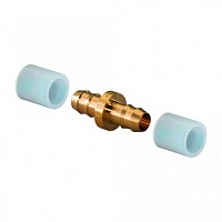 UPONOR Q&E Соединитель DR-латунь 28-28 (NKB)