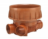 Uponor Нижняя часть смотрового колодца T3 Ø600/250мм ПП 