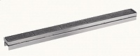 Решетка "Индивидуальная" из нерж. стали длиной 800 мм для душевого лотка длиной 900 мм
