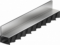 Решетка щелевая из оцинкованной стали для каналов ACO SELF 0.5м, h - 65 мм