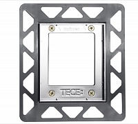 Рамка монтажная TECEloop Urinal для установки панелей смыва на уровне стены, хром глянцевый