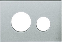 Лицевая панель TECEloop, стекло, цвет - серебрянный (Alape)