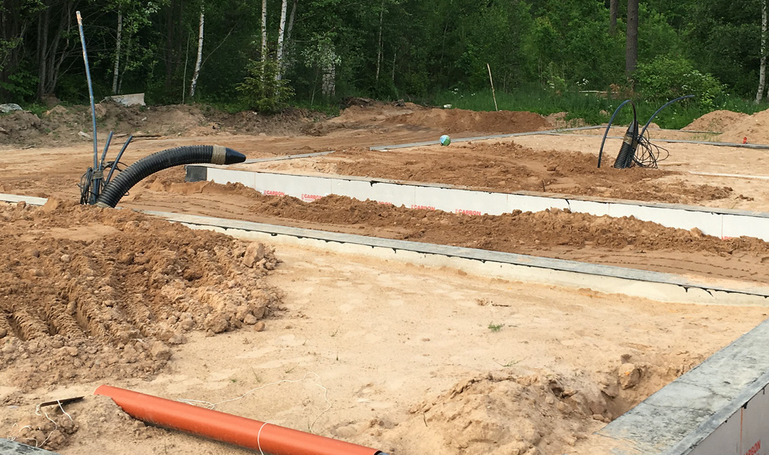 реконструкция теплосети с использованием труб Uponor Ecoflex