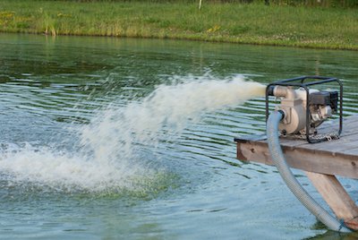 Центробежный насос для перекачки больших объемов воды