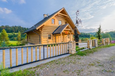 Загородный эко дом из природных материалов