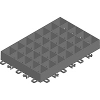 RECYFIX GREENSUPER, 1 панель (4 шт/м2)