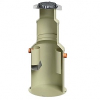 Жироуловитель Lipumax G NS4/800 в комплекте с тех.колодцем D400 h1500