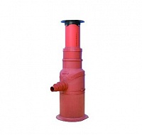 Uponor Коллекторный колодец 560/150х110-160-200мм (телескоп с чуг.реш.крышкой, 40 т)