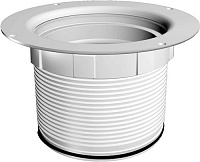 Uponor Drain кольцо наращивания трапа д.150мм 35-107мм