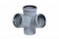 Крестовина 2-х плоскостная (угловая) HTED 110/110/110x67°