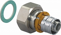Uponor S-Press штуцер с накидной гайкой 32-G1 1/4"НГ