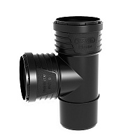 SiTech+ тройник канализационный 75х75/87°