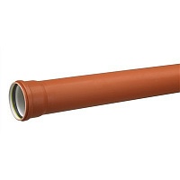 Uponor Труба канализационная ULTRA CLASSIC д.110мм 3м SN8 PP раструбная