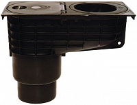 Дворовый дождеприемник (вертикальный выпуск), наборные кольца под трубу DN80, 100, 110 мм