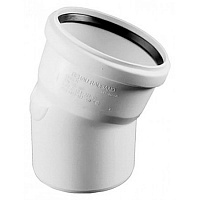Raupiano Plus отвод канализационный 75x15°