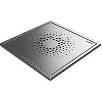 Uponor Drain Решетка трапа квадратная Elegant 197х197мм, нержавеюща сталь, со стальной рамой