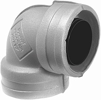 UPONOR VENTILATION теплоизолированный вентиляционный отвод Ø160х90°