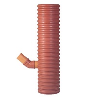 Uponor Дренажный колодец Ø315/160мм 70л ПП с обратным клапаном