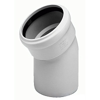 Asto внутренняя канализация колено 110х15°