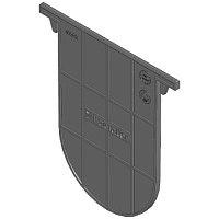 RECYFIX STANDARD 100 торцевая заглушка глухая тип 010