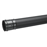 Uponor Труба IQ д.160/139мм 3м SN8 PP с раструбом, черная