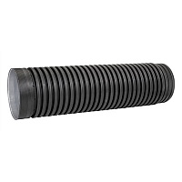 Uponor Труба IQ д.902/800мм 6м SN8 PP с раструбом, черная